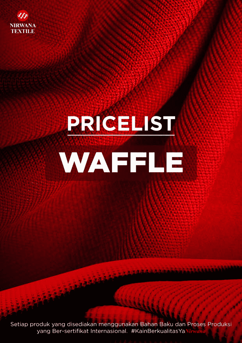 Pricelist WAFFLE